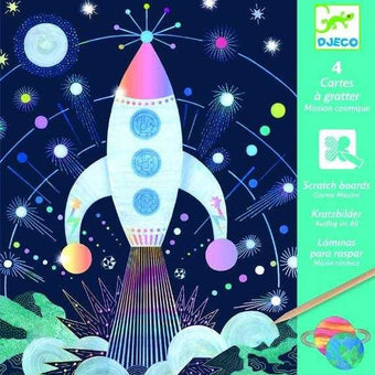 Joc creativ de razuit Cosmos - joc motricitate fina