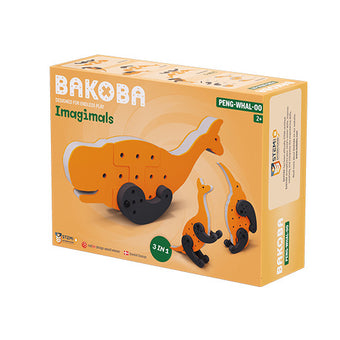 Joc De Construit Cu Blocuri De Spuma Pengwhaloo, Bakoba