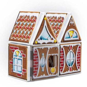 Set constructie Createon Magna-Tiles - Casuta de turta dulce - copilaresti.ro