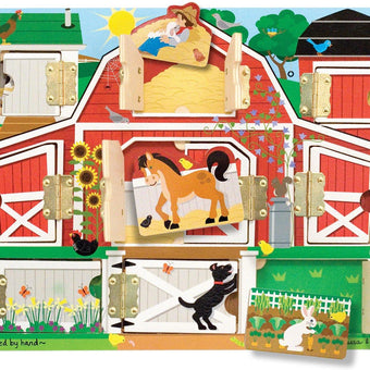 Puzzle magnetic ascunde si descopera Melissa and Doug - copilaresti.ro