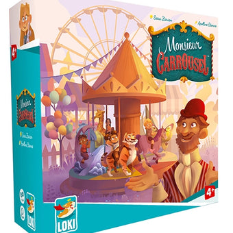 Joc de cooperare copii - Monsieur Carrousel - Loki