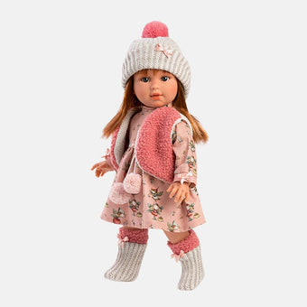Papusa LLorens Sofia papusa vinil 40 cm - papusi deosebite - papusi realizate manual