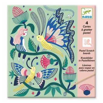 Atelier Djeco Joc creativ de razuit Flori in gradina