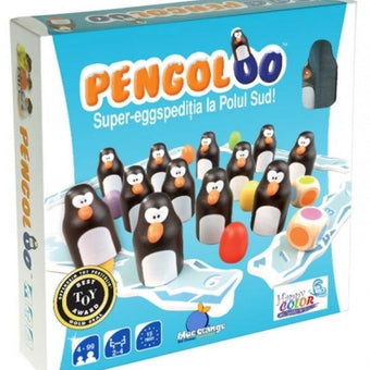 Joc Pengoloo din lemn- joc cu pinguini - joc de memorie - Blue Orange