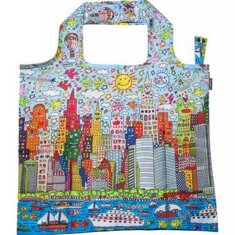 Sacosa Din Material Reciclat, Design James Rizzi