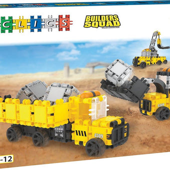 Set De Construit Vehicule De Constructie, Clicformers