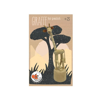 Set De Pictat Girafa Din Lemn, Egmont Toys