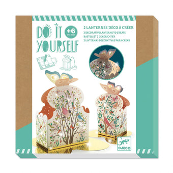 Set DIY Djeco, Felinare - Creeaza Lumina de veghe -set diy copii