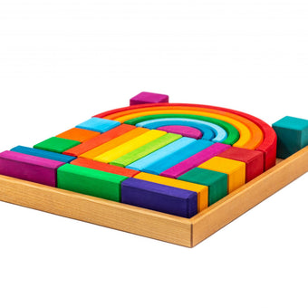 Set Handmade, Curcubeu Cu Blocuri De Construit