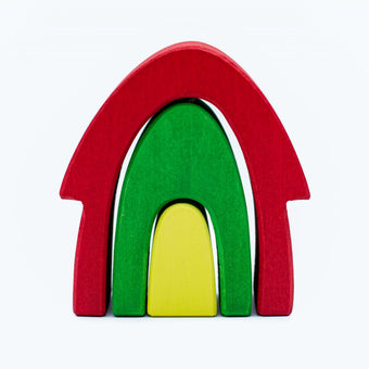 Set Handmade Marc Toys, Casuta Din Povesti Rosu