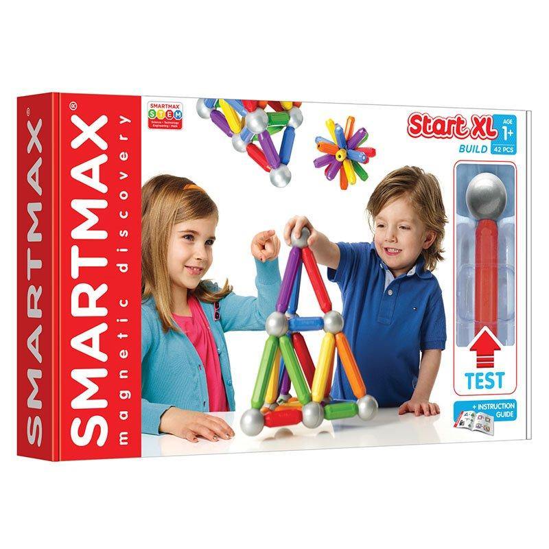 Joc Magnetic SmartMax - Set educativ Start XL 42 piese - copilaresti.ro