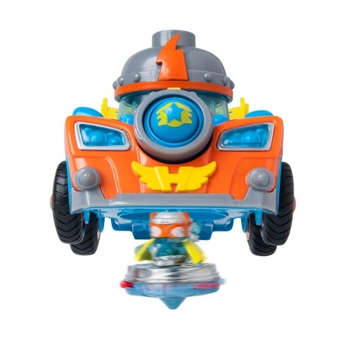 SUPERTHINGS, set de joaca figurine, Vehicul Kazoom Racer Superzings