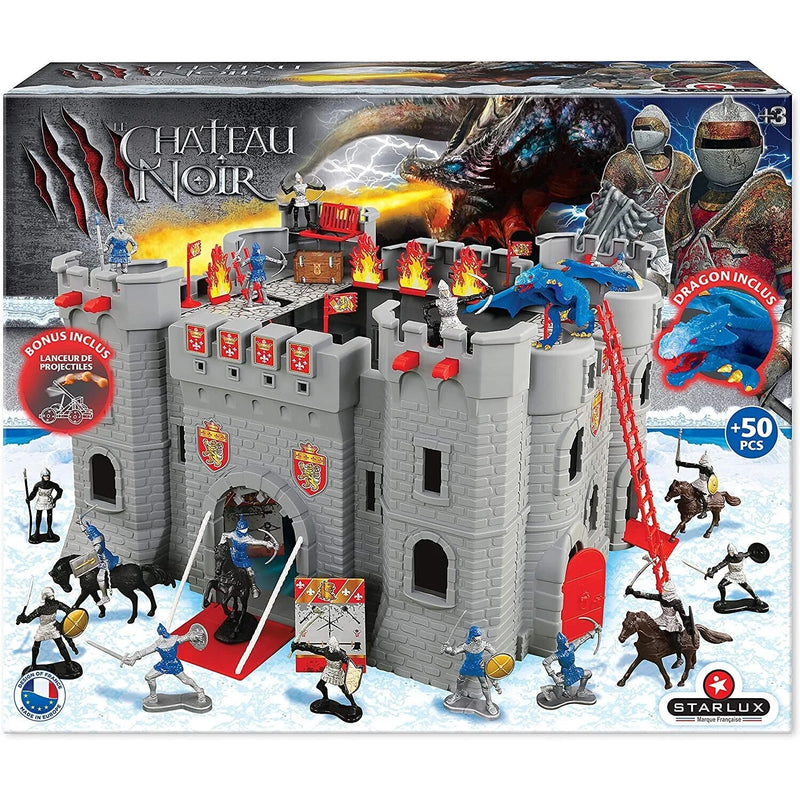 Set de joaca Castel si cavaleri - Castelul Negru - STARLUX