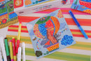 Joc creativ colorat magic - carioci cu simboluri si  markere ce schimba culoarea - Crea Lign' - jocuri de motricitate fina