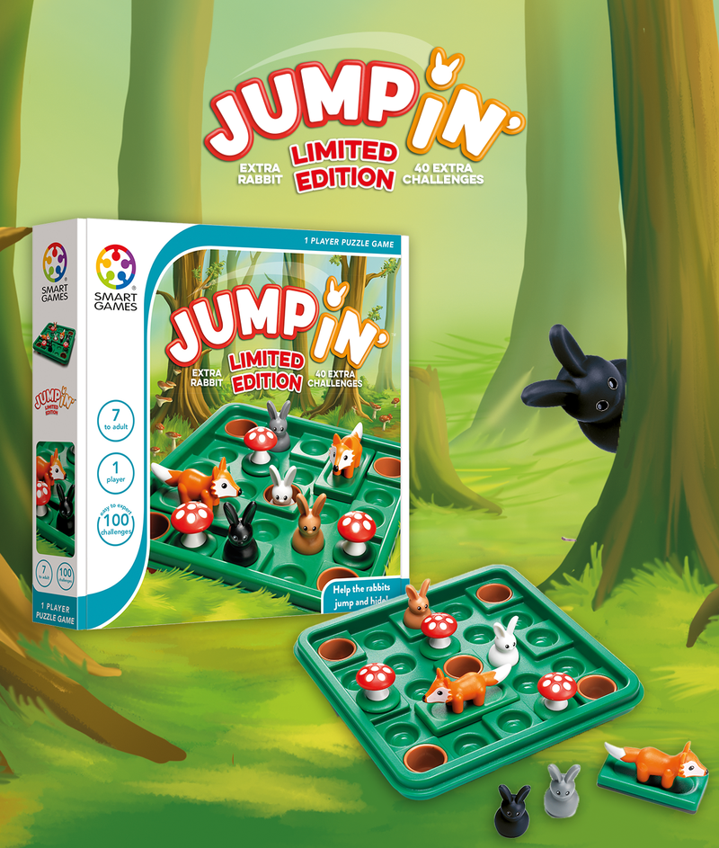 Jump in LIMITED Edition - Joc de Logica Smart Games - JUMPIN'