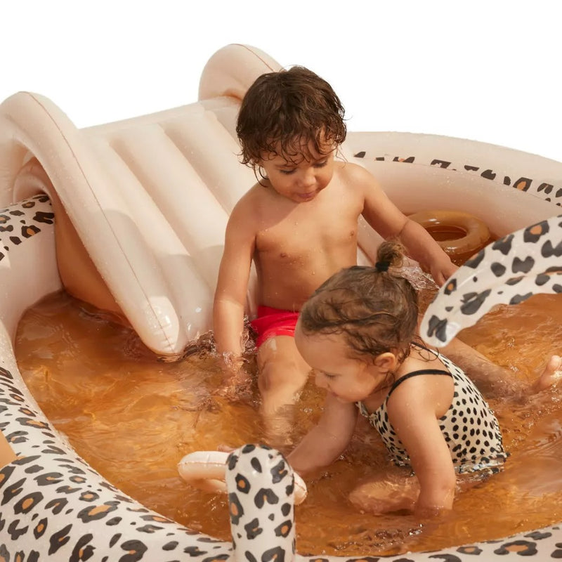 Piscina gonflabila copii Aventura LEOPARDULUI - psicina copii cu activitati Swim Essentials - jucarii de vara de exterior
