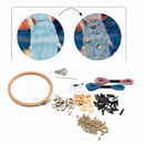 Atelier de Brodat  si cusut pentru fete Djeco Fashion Cocktail - invata sa cosi cu DJECO