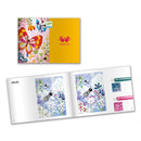 Atelier creativ Djeco - Joc cu sclipici  - Fluturi in gradina - set creatie cu sclipici glitter