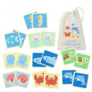 Joc De Memorie Din Lemn Cu Vietatiile Marii, Orange Tree Toys