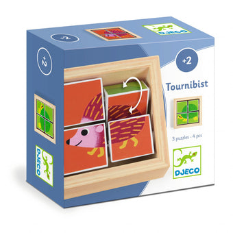 Puzzle Forme Rotative Tournibist, Djeco