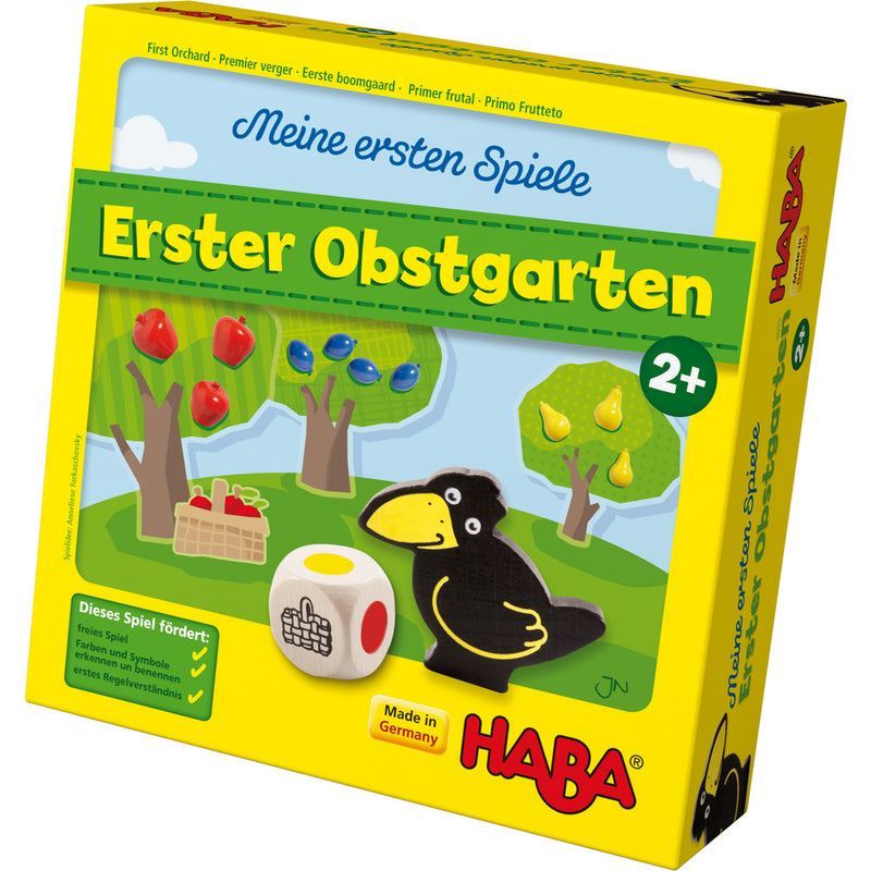 Joc Prima mea Livada Orchard  Verger Obstgarten HABA - Primul meu joc Haba 2 ani