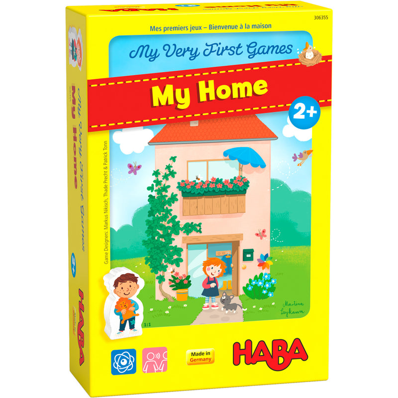 Primul meu joc HABA - Casa mea - joc copii 2 ani + - Primele mele jocuri HABA