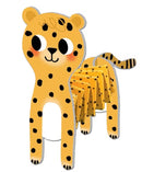 Set de creatie copii - metoda impaturire acordeon - Animale din savana Crea Lign'