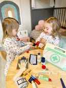 Trusa de doctor completa - trusa medic din lemn- Small Foot