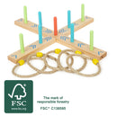 Joc Arunca cu inele la tinta - jocuri exterior copii - Small Foot