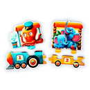 Set Puzzle Trenuletul Vesel - copilaresti.ro