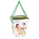 Jucarie din Lemn: Kit 80 de Piese de Constructie - copilaresti.ro