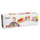 Jucarie din Lemn: Trenulet cu Masinute - copilaresti.ro