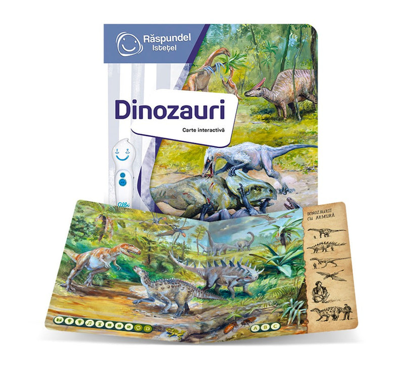 Carte interactiva RASPUNDEL ISTETEL - Dinozauri