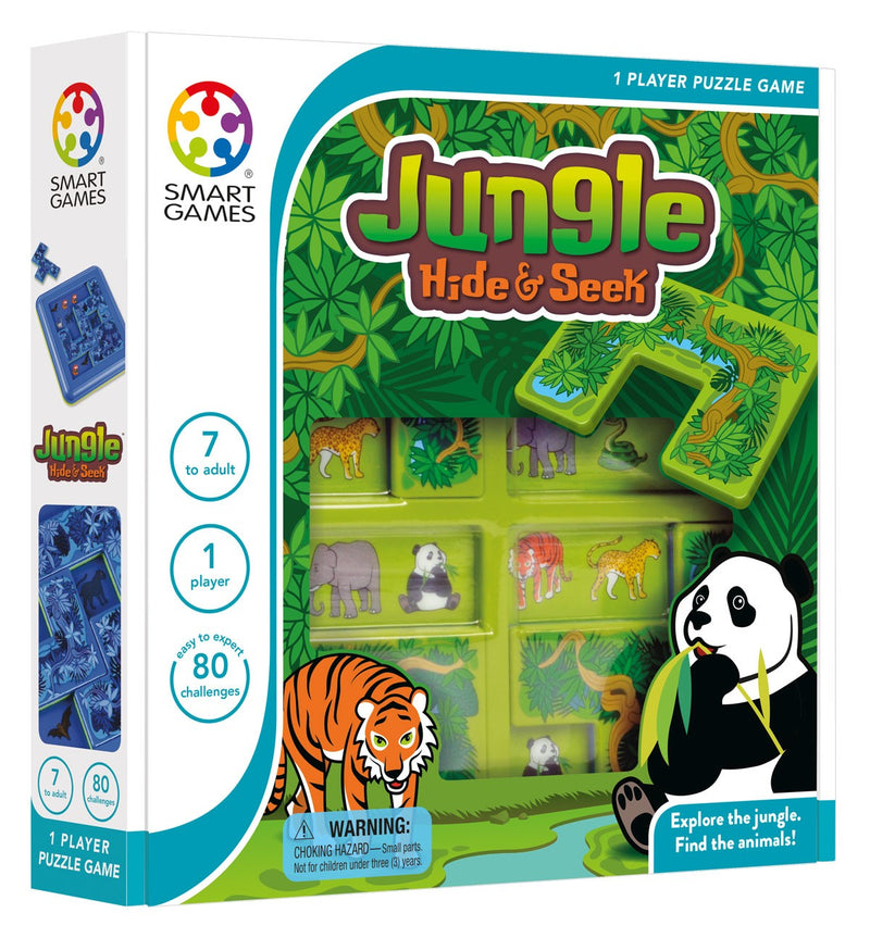 Joc JUNGLE - HIDE & SEEK - De-a v-ati ascunsea in jungla - Smart games - jocuri de logica copii