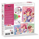 Joc creativ Creeaza un tablou - Fete si diamante - Crea Lign' - jocuri de motricitate fina