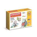 Set magnetic de construit- Magformers Animale - 40 piese - copilaresti.ro