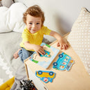 Puzzle straturi Haba - La drum - copilaresti.ro