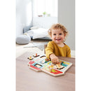 Puzzle cu buton Haba - Cai - copilaresti.ro