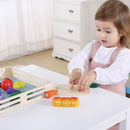 Legume de taiat pentru bucatarii de jucarie - accesorii bucatarii copii - legume de lemn