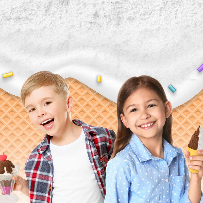 Kinetic Sand Set Inghetata Si Prajiturele Colorate Si Parfumate