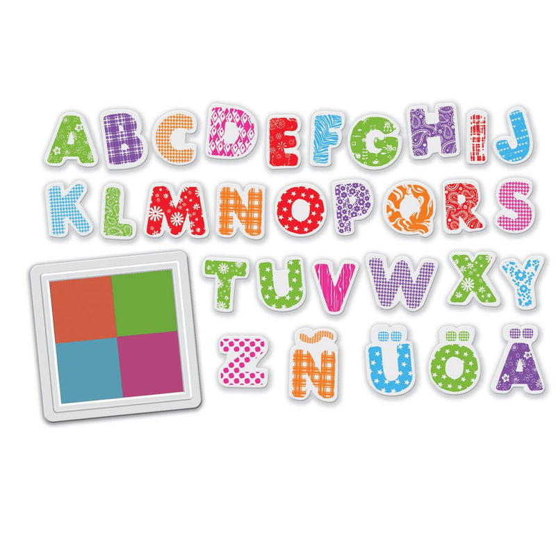 Stampile alfabet - Crea Lign' - jocuri de motricitate fina