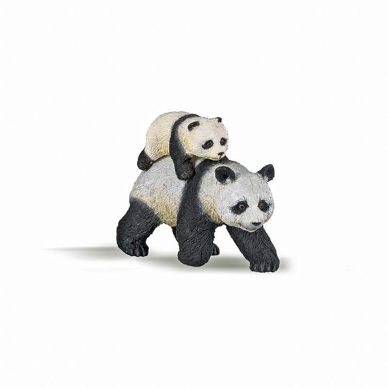 Papo Figurina Ursulet Panda Cu Pui