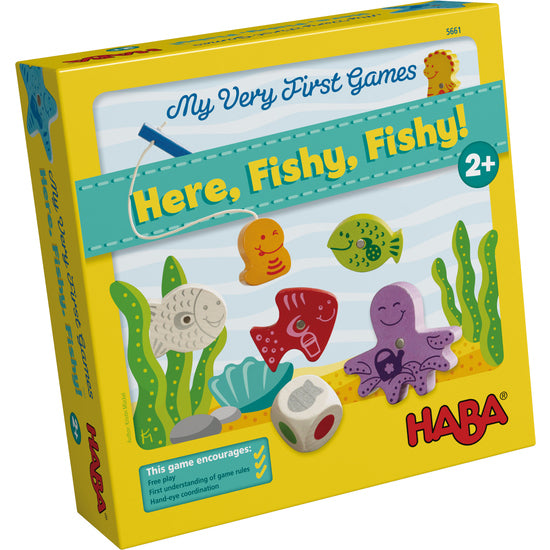 Joc de pescuit magnetic HABA Here Fishy Fishy