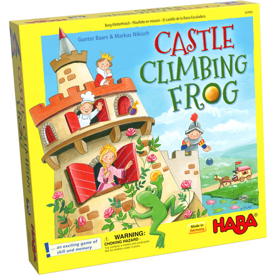 Joc HABA Castle Climbing Frog - Broasca si Castelul