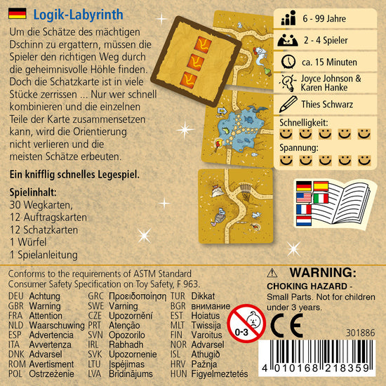 Joc HABA Logic Labyrinth - Labirintul logic