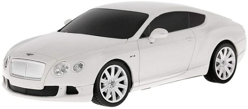 Masina Cu Telecomanda Bentley Continental Gt Alb Cu Scara 1 La 24