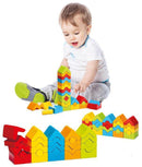 Jucarie din Lemn: Turnulete pentru Indemanare - Cubika - copilaresti.ro