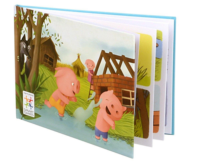 Joc Three Little Piggies Deluxe - Smart Games - copilaresti.ro