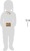 Joc de motricitate fina - joc de insirat margele de lemn colorate - Small Foot