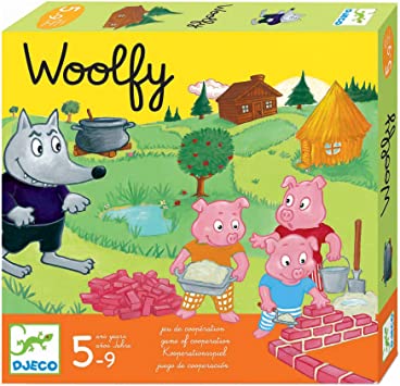 Joc de cooperare Woolfy Djeco copii 5-8 ani